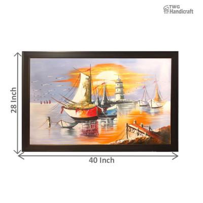 Textured Canvas Paintings Manufacturers in India Nature Art  Painting