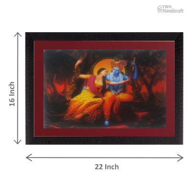 Exporters of Radha Krishna Painting Export Quality Paintings with Frames