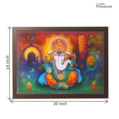 Lord Ganesha Painting Manufacturers in Delhi poster Painting for Gifts