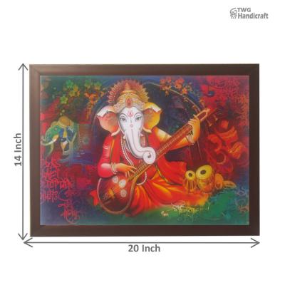 Lord Ganesha Painting Manufacturers in Karol Bagh Delhi poster Painting for Gifts