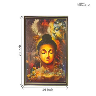 Lord Buddha Painting Suppliers in Delhi Modern Art Buddha Face Painting