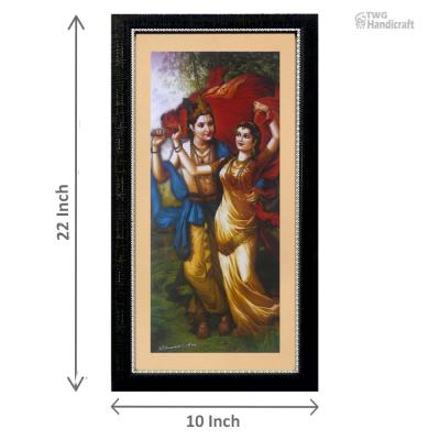 Manufacturer of Radha Krishna Painting Bulk paintings suppliers