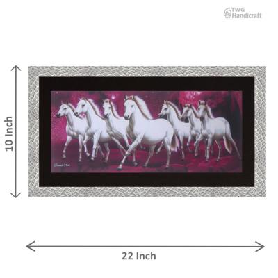 Animal Paintings Wholesale Supplier in India 7 Horse Painting at Factory Rate