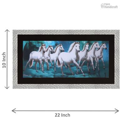 Animal Paintings Wholesalers in Delhi 7 Horse Painting at Factory Rate