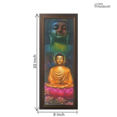 Gautma Buddha Painting Manufacturers in Delhi | Digital Print Paintings at factory rate.