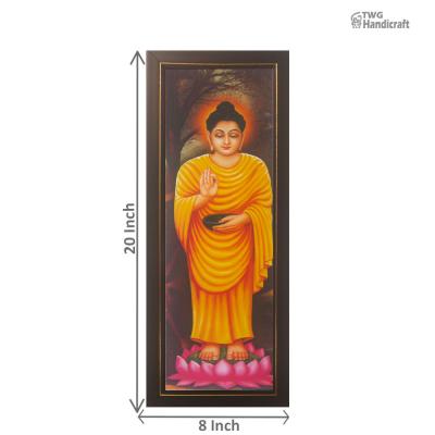 Lord Buddha Painting Wholesale Supplier in India | Digital Print Paintings at factory rate.