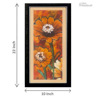 Floral Paintings Manufacturers in Karol Bagh Delhi | Digital Print flowers paintings online