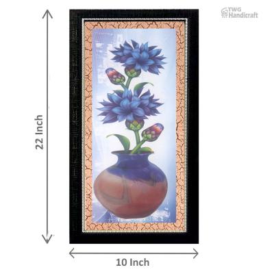 Floral Paintings Wholesalers in Delhi | Digital Print flowers paintings online