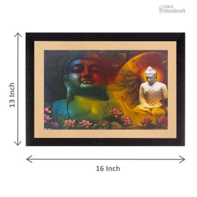 Buddha Painting Suppliers in Delhi | Digital Print Paintings at factory rate.