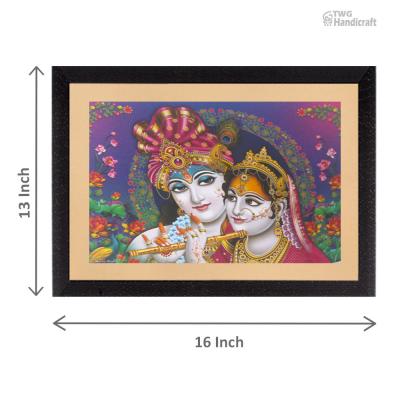 Lord Radha Krishna Painting Manufacturers in Pune Portrait Paintings Shop Online
