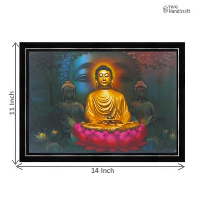 Lord Buddha Painting Manufacturers in Chennai | Digital Print Paintings at factory rate.