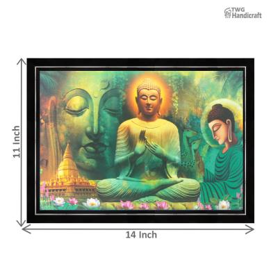 Lord Buddha Painting Manufacturers in Kolkatta | Digital Print Paintings at factory rate.