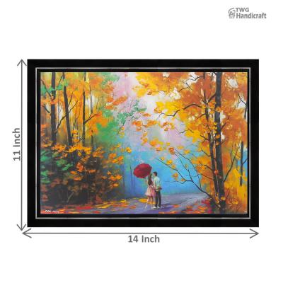 Manufacturer of Couple Paintings Digital Print Painting Frame