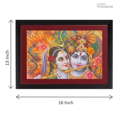 Lord Radha Krishna Painting Manufacturers in Chennai | UV Paintings at Wholesale Price