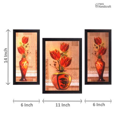 Floral Paintings Manufacturers in India Flower wall art Factory