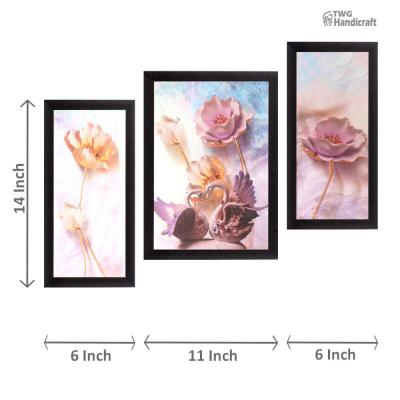 Floral Paintings Manufacturers in India floral wall art Factory