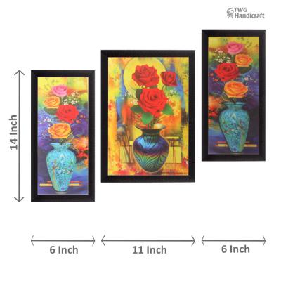 Floral Paintings Manufacturers in Delhi floral wall art Factory