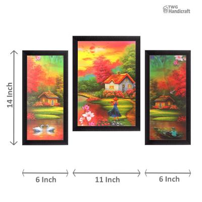 Nature Paintings Wholesalers in Delhi Wallpaper with Frames