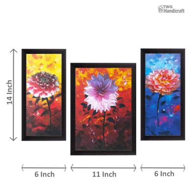 Floral Paintings Manufacturers in Banglore floral wall art Factory