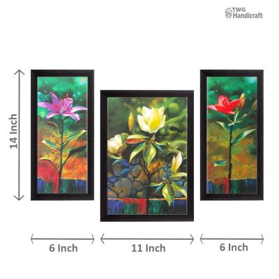 Floral Paintings Wholesale Supplier in India Floral Modern Art Paintings