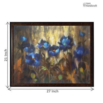 Floral Paintings Manufacturers in Mumbai Floral Art Effect Painting