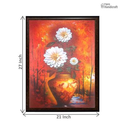 Floral Paintings Manufacturers in Chennai Floral Art Effect Painting