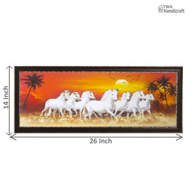 Animal Paintings Wholesale Supplier in India Running Horses Painting