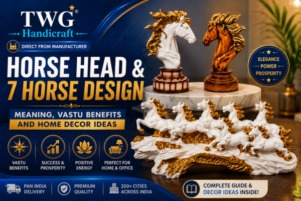Horse Head & 7 Horse Design: Meaning, Vastu Benefits and Home Decor Ideas