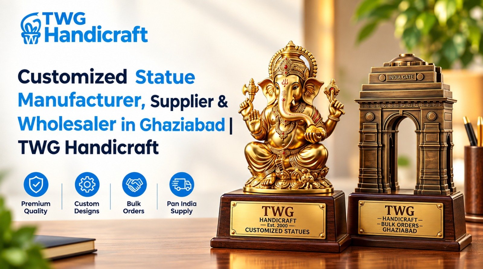 Customized Statue Manufacturer, Supplier & Wholesaler in Ghaziabad | TWG Handicraft
