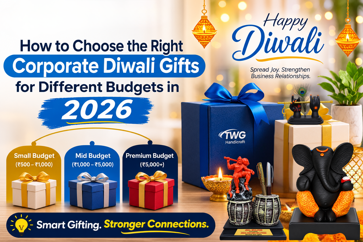 How to Choose the Right Corporate Diwali Gifts for Different Budgets in 2026
