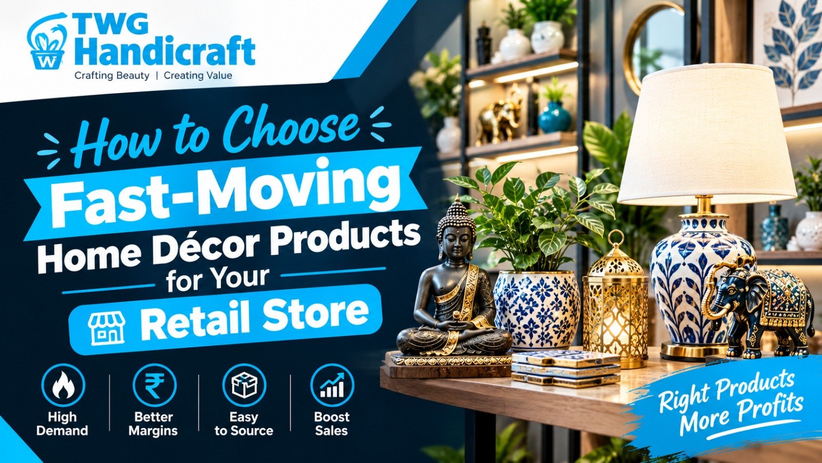 How to Choose Fast-Moving Home Décor Products for Your Retail Store