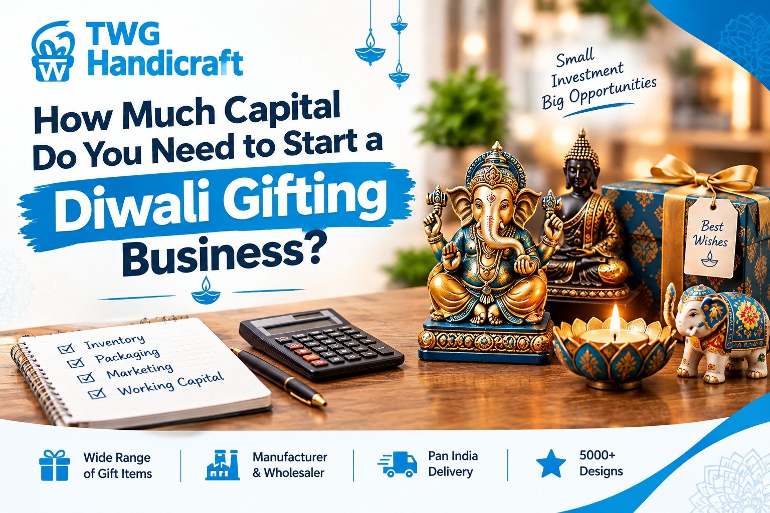 How Much Capital Do You Need to Start a Diwali Gifting Business?